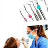 OLYCRAFT Dental Code Ring 160pcs Set 8 Colors High Elasticity Rubber-5