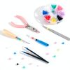 OLYCRAFT Dental Code Ring 160pcs Set 8 Colors High Elasticity Rubber-4