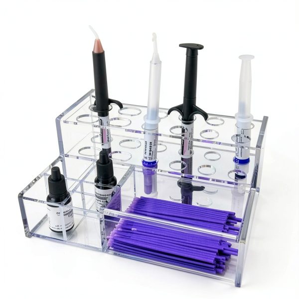 Boyasiqi Dental Composite Syringe Organizer Adjustable 20.5x15x9.2cm-4