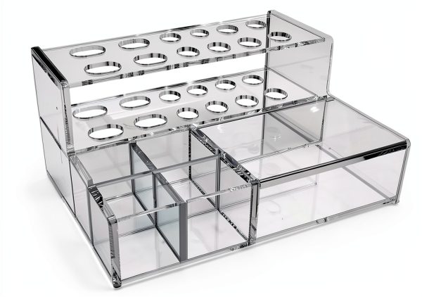 Boyasiqi Dental Composite Syringe Organizer Adjustable 20.5x15x9.2cm-3
