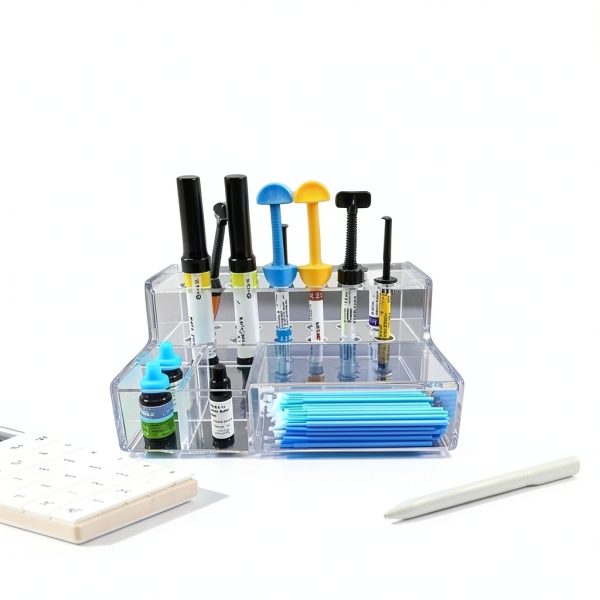 Boyasiqi Dental Composite Syringe Organizer Adjustable 20.5x15x9.2cm-1