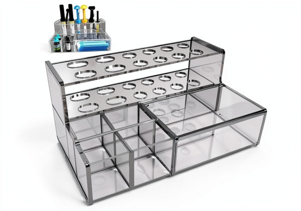 Boyasiqi Dental Composite Syringe Organizer Adjustable 20.5x15x9.2cm-0