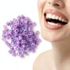 Color Codess Rings, Color Codess Band Easy Clean 100pcs Dental Color Codess Rings Strong Toughness for Distinguish Dental Instruments(4#)-4