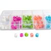 100Pcs Multi-Color Dental Code Rings Orthodontic Silicone Ring Autoclavable Code Mixed Color Instrument Large Small (Large size 6mm)-4