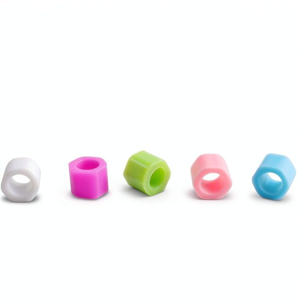 100Pcs Multi-Color Dental Code Rings Orthodontic Silicone Ring Autoclavable Code Mixed Color Instrument Large Small (Large size 6mm)-5