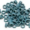 100 Pcs/Box Code Ring, Silicone Instrument Identification Code Circle, Mobile Phone Disinfection Mark Circle, Autoclavable Dentists Supplies, Supplies-7
