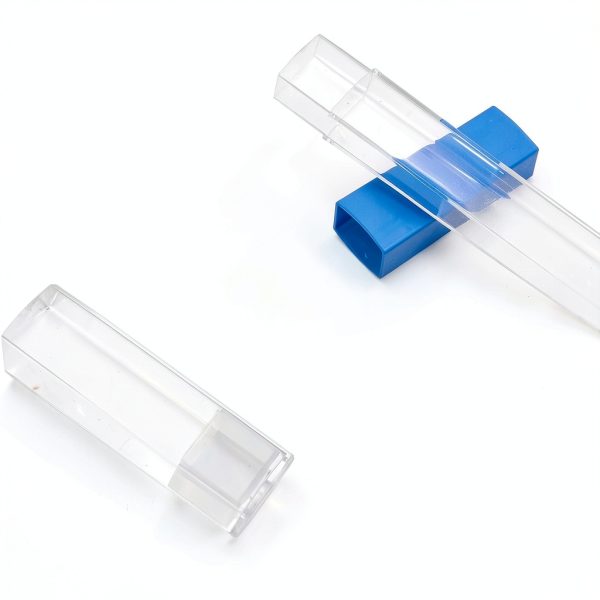 Thermometer Protective Tube 3-Pack Clear Storage Case for Body Temperature Thermometers and Acupuncture Tools Easy Access and Damage Protection-8