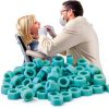 100 Pcs/Box Code Ring, Silicone Instrument Identification Code Circle, Mobile Phone Disinfection Mark Circle, Autoclavable Dentists Supplies, Supplies-6