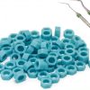 100 Pcs/Box Code Ring, Silicone Instrument Identification Code Circle, Mobile Phone Disinfection Mark Circle, Autoclavable Dentists Supplies, Supplies-1