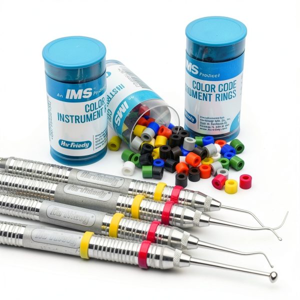 Hu-Friedy IMS-12810 Color Code Instrument Rings Pink Pack of 50-0